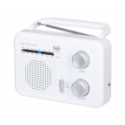 TREVI - RADIO TREVI RA 7F64 PORTABLE AM/FM RADIO WHITE - 0RA7F6401
