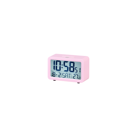TREVI - RELOJ DESPERTADOR TREVI SLD 3P60 DIGITAL ALARM CLOCK PINK - 0SL3P6008