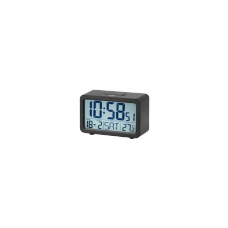 TREVI - RELOJ DESPERTADOR TREVI SLD 3P60 DIGITAL ALARM CLOCK BLACK - 0SL3P6000
