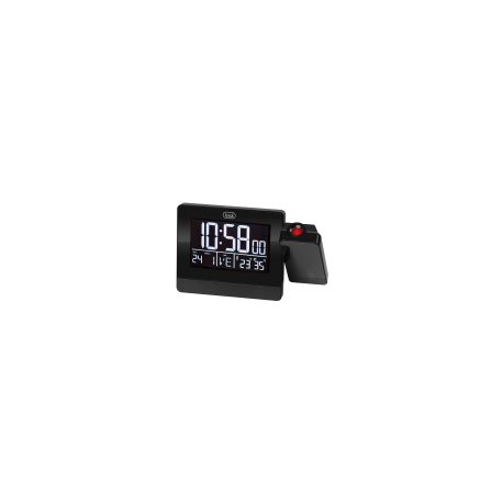 TREVI - RELOJ DESPERTADOR TREVI EC 884 PJ CON PROJECTION DIGITAL ALARM CLOCK BLACK - 0088400