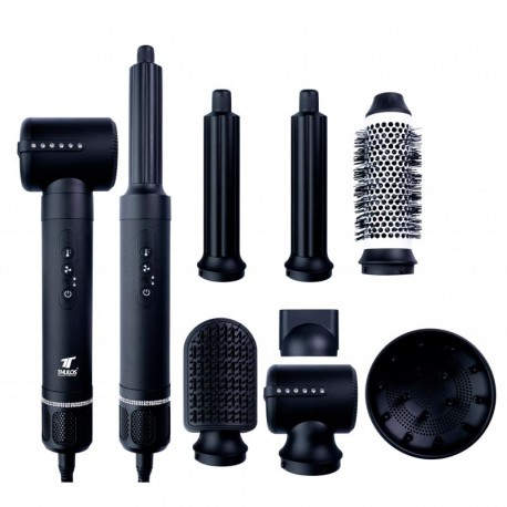 THULOS - Secador de pelo thulos 7 en 1 th - by25 color negro 1400w - TH-BY25 BK