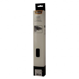 FELLOWES - Espirales metálicas blancas 8 mm Pack 100 Uds - 5112901