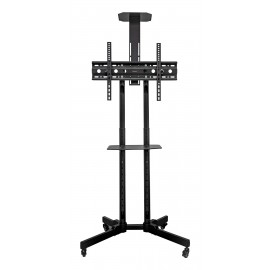 UNYKACH - Soporte De Suelo Universal Móvil, Con 2 Bandejas Y Altura Regulable UK501 32?-75? TV / Monitores - UK730501