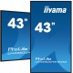 IIYAMA - 43W LCD 4K UHD VA - LH4360UHS-B2AG