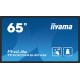iiyama TF6539AS-B1AG Pantalla plana para señalización (64.5'') LED 500 cd / m² 4K Ultra HD Negro