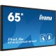 iiyama TF6539AS-B1AG Pantalla plana para señalización (64.5'') LED 500 cd / m² 4K Ultra HD Negro