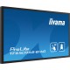 iiyama TF6539AS-B1AG Pantalla plana para señalización (64.5'') LED 500 cd / m² 4K Ultra HD Negro