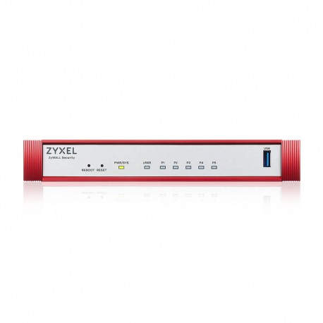 ZYXEL - USG FLEX 50 H 5 GIGABIT  PERP USER-DEFINABLE PORTS 1 USB WITH - USGFLEX50H-EU0102F