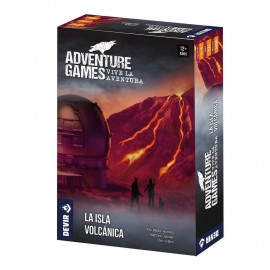 DEVIR - Juego de mesa adventure games: la isla volcánica - BGAGVOLSP