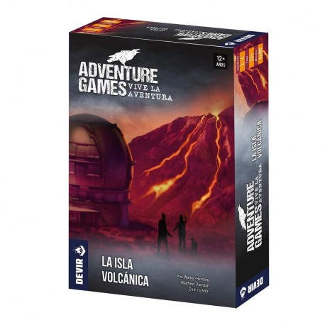 DEVIR - Juego de mesa adventure games: la isla volcánica - BGAGVOLSP