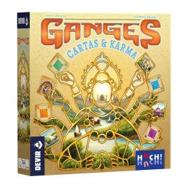 DEVIR - Juego de mesa ganges cartas y karma - BGGANCAPS