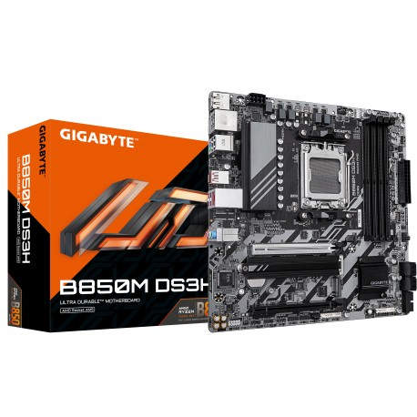 GIGABYTE B850M DS3H Placa Base -  hasta 8200MHz DDR5 (OC) Zócalo AM5