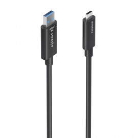 AISENS A157-0926 cable USB USB 3.2 Gen 2 (3.1 Gen 2) 25 m 2 x USB A USB C Negro