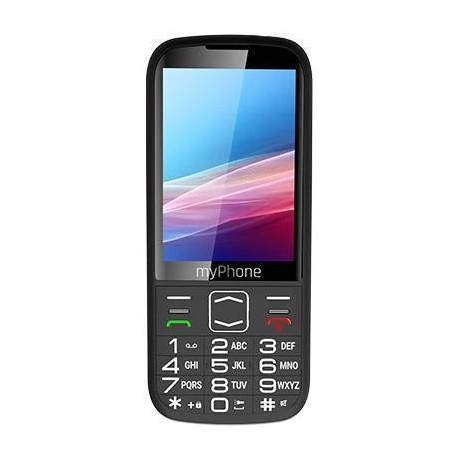 myPhone Halo 4 LTE 8,89 cm (3.5'') 129 g Negro Teléfono para personas mayores
