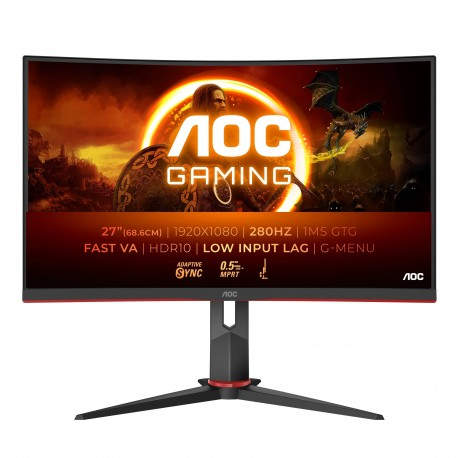 AOC G2 C27G2Z3/BK (27'') 1920 x 1080 Pixeles Full HD LED Negro, Rojo