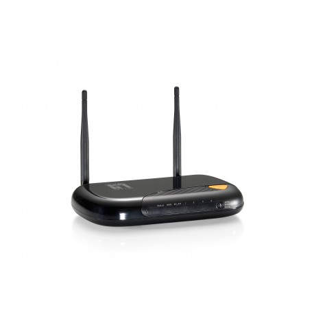 LevelOne WBR-6012 Doble banda (2,4 GHz / 5 GHz) Ethernet rápido Negro router inalámbrico