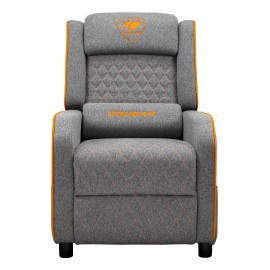 COUGAR Gaming Ranger One Butaca para jugar Asiento acolchado tapizado Gris, Naranja