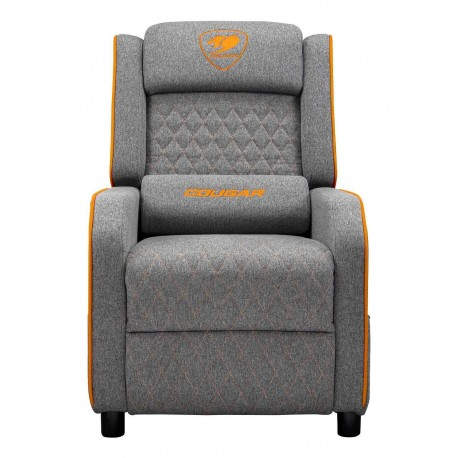 COUGAR Gaming Ranger One Butaca para jugar Asiento acolchado tapizado Gris, Naranja
