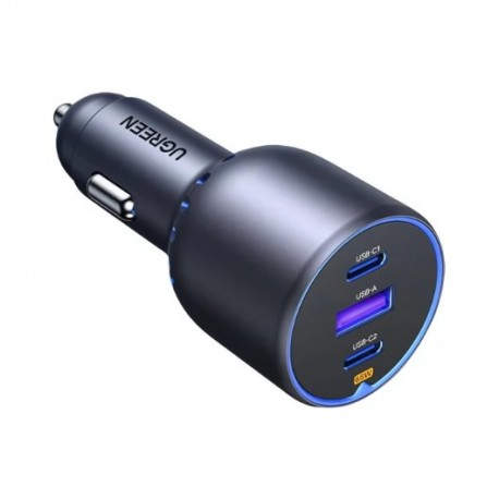 CARGADOR COCHE UGREEN 75W 2XUSB-C PD+USB-A - UG35024