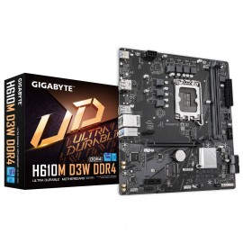 GIGABYTE H610M D3W DDR4 Placa base - Compatible con procesadores Intel Core