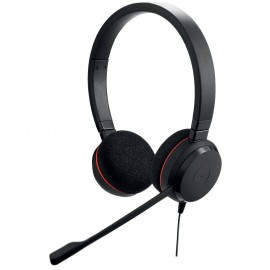 Jabra Evolve 20 Auriculares Alámbrico Diadema Oficina/Centro de llamadas USB Type-C / USB Type-A Negro