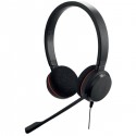 Jabra Evolve 20 Auriculares Alámbrico Diadema Oficina/Centro de llamadas USB Type-C / USB Type-A Negro