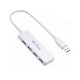ADAPTADOR UNICO USB-A A 4 USB-A WHITE