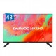 Tv daewoo 43 pulgadas led 4k uhd - 43dm65uv - smart tv
