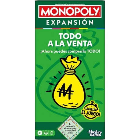 Expansión hasbro monopoly todo a la venta - G07201051