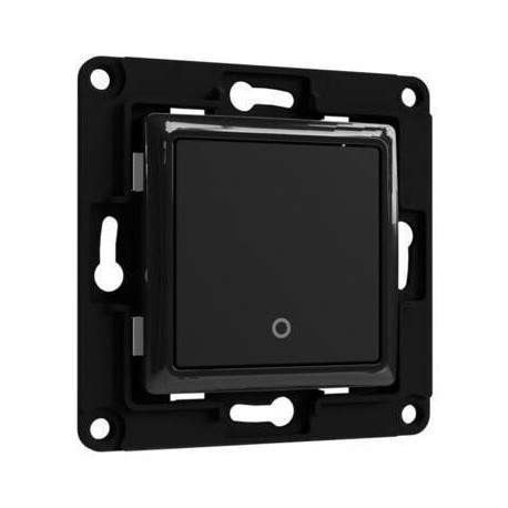 Shelly Wall Switch 1 interruptor de luz Negro - ws1 black