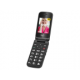 TELEFONO TREVI FLEX PLUS 90 4G FLIP SENIOR PHONE DUAL SCREEN BLACK