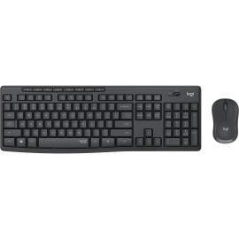 Logitech MK295 teclado RF inalámbrico Portugués Negro