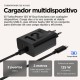 Motorola TurboPower 125W Duo Charger Universal Negro Corriente alterna Carga rápida Interior