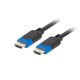 Lanberg CA-HDMI-30CC-0018-BK cable HDMI 1,8 m HDMI tipo A (Estándar) Negro