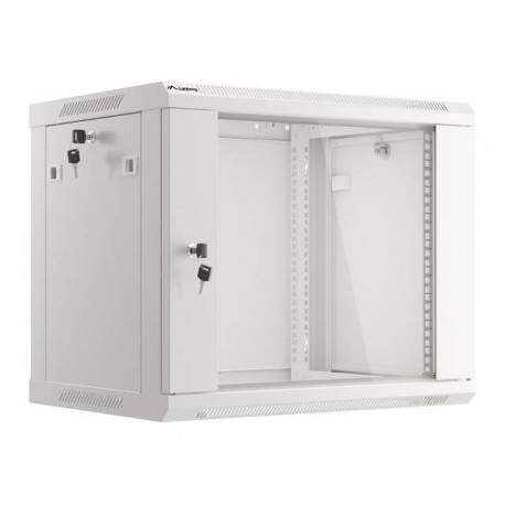 Lanberg WF01-6409-10S armario rack 9U Bastidor de pared Gris
