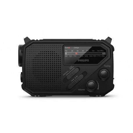 Philips TAR1609/00 radio Portátil Analógico y digital Negro
