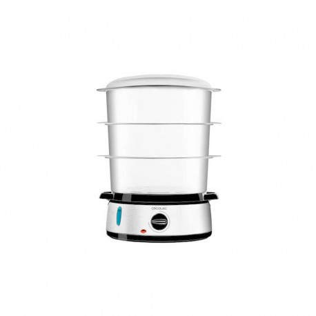 Cecotec Vapovita 3000 Inox robot de cocina 800 W 1 L Negro, Acero inoxidable, Transparente - 04109