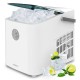 Cecotec Chillin' Ice 1200 Go Máquina para hacer cubitos de hielo portátil 12 kg/24h 120 W Azul, Blanco