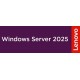 Lenovo Windows Server 2025 Licencia de acceso de cliente (CAL) Licencia - 7S1S003WWW
