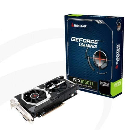 BIOSTAR - Biostar GeForce GTX1050Ti NVIDIA GeForce GTX 1050 Ti 4 GB GDDR5 - GTX1050TI-4GB