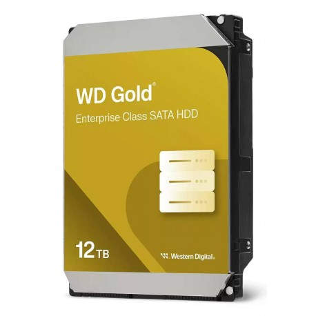 Western Digital Gold WD122KRYZ disco duro interno 12 TB 7200 RPM 512 MB 3.5'' Serial ATA III