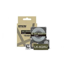 Epson LK-6QWJ Caqui, Blanco