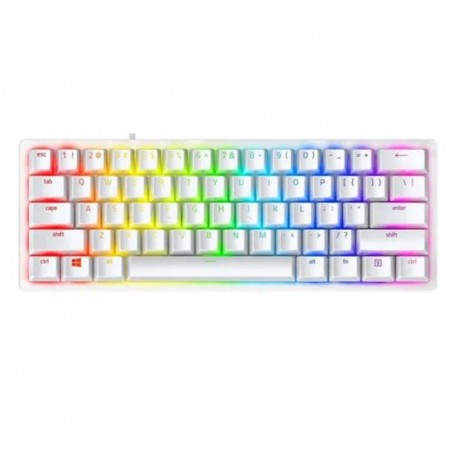 RAZER - Razer Huntsman V3 Pro Mini teclado Juego USB Blanco - RZ03-04991700-R3M1
