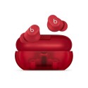 APPLE - Apple Beats Solo Buds - Auriculares de tapón True Wireless - Rojo transparente - muw03zm/a