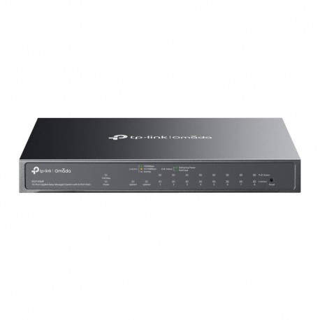 TP-Link Omada ES210GMP switch Gigabit Ethernet (PoE) Negro