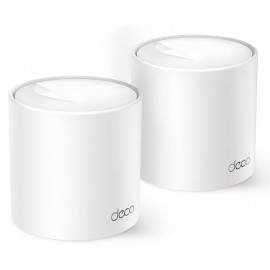 TP-Link Deco X1500 Doble banda Wi-Fi 6  Blanco Pack de 2 - DECO-X1500-2PK