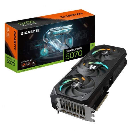 GIGABYTE GeForce RTX 5070 Ti GAMING OC 16G Tarjeta Gráfica - 16GB GDDR7, 256 bits