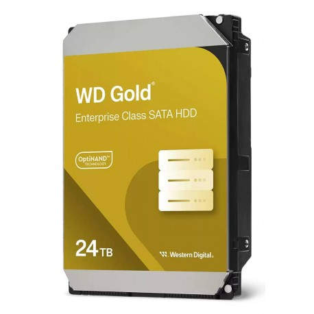 Western Digital Gold WD242KRYZ disco duro interno 24 TB 7200 RPM 512 MB 3.5'' Serial ATA III