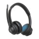 JLab Go Work Auriculares Inalámbrico y alámbrico Diadema Llamadas/Música USB Tipo C Bluetooth Negro, Azul