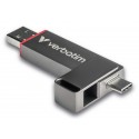 VERBATIM - Verbatim Dual QuickStick unidad flash USB 1 TB USB Type-A / USB Type-C 3.2 Gen 1 (3.1 Gen 1) Gris - 32043